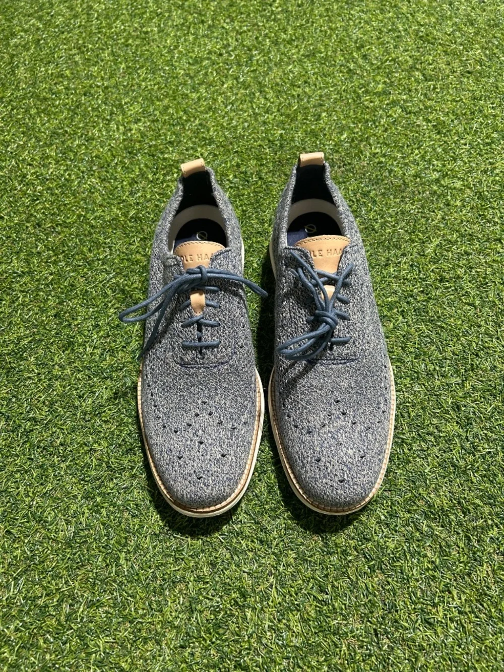 Mens Cole Haan Knit Oxfords Shoes